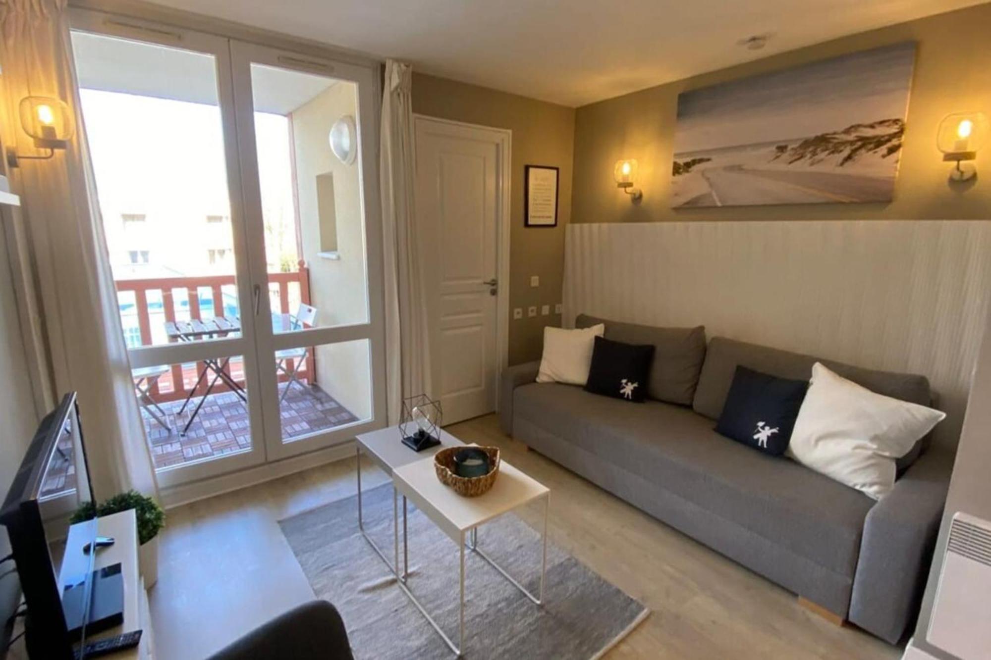 Very Nice 6 Person Apart With Swimming Pool Tennis Court And Car Park 202 Le Touquet Esterno foto