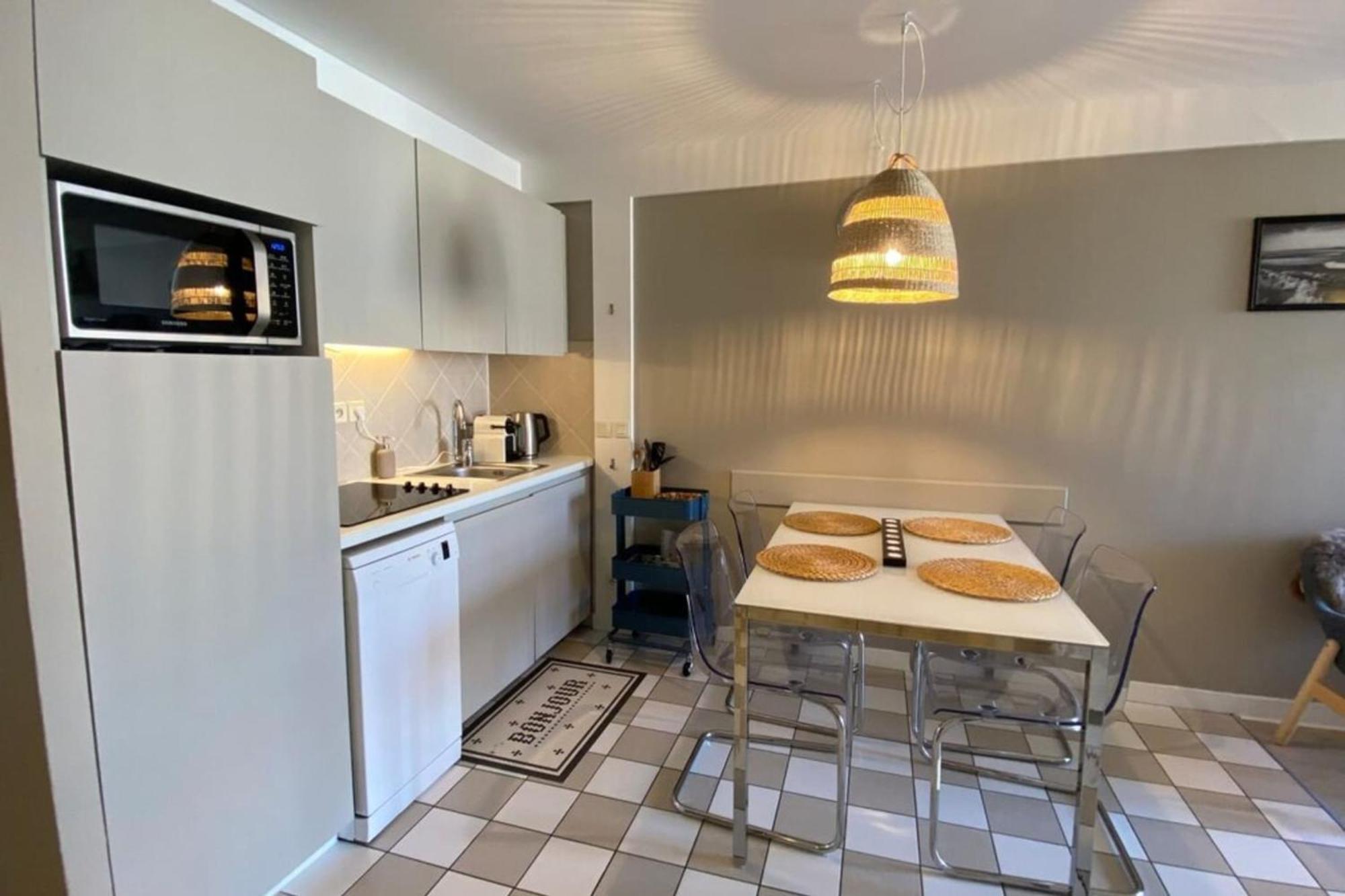 Very Nice 6 Person Apart With Swimming Pool Tennis Court And Car Park 202 Le Touquet Esterno foto